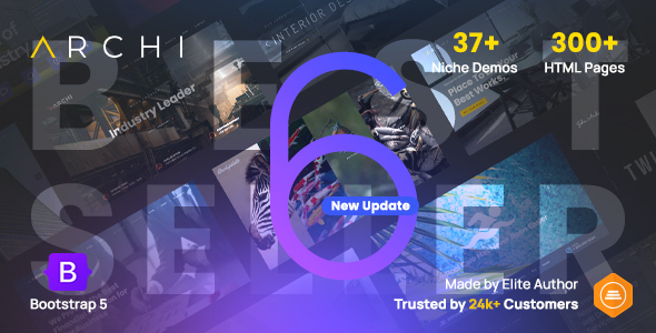Archi – Creative Multipurpose Website Template 1.0.0