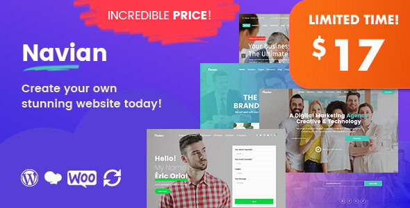 Navian 1.0.0 – Multi-Purpose Responsive WordPress Theme