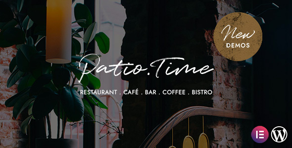 PatioTime – Restaurant WordPress Theme 2.2.0