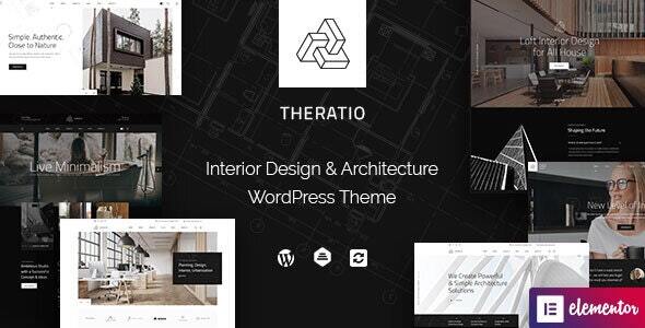 Theratio – Architecture & Interior Design Elementor WordPress Theme 1.3.8.8