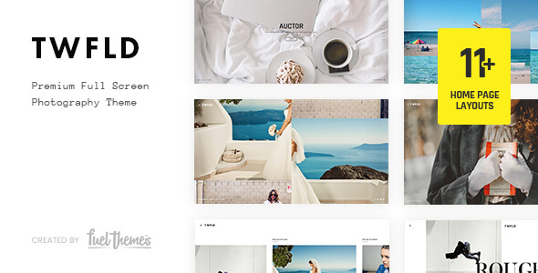TwoFold 1.0.0 – Fullscreen Photography WordPress Theme