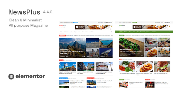 NewsPlus 4.1.0 – News and Magazine WordPress theme