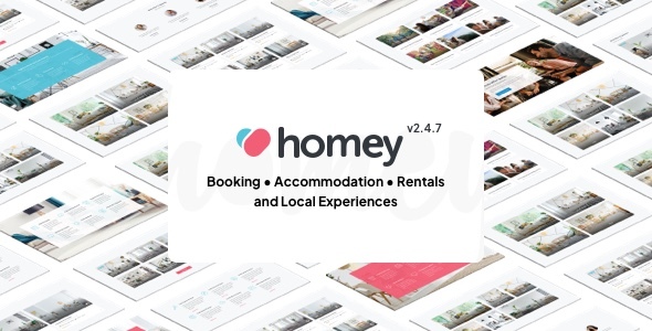 Homey 2.3 – Booking and Rentals WordPress Theme