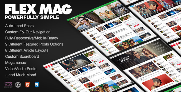 Flex Mag – Responsive WordPress News Theme 3.6.0