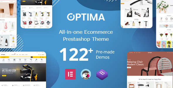 Optima Elementor 3.2.5 – Multipurpose Prestashop 8.x, 9.x Theme