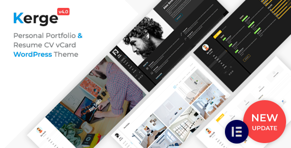 Kerge 1.0.0 – Resume Theme