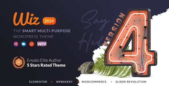 Wiz – Elementor MultiPurpose WordPress Theme 1.0.0