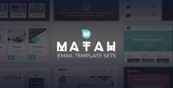 Matah 1.0.0 – Business Email Template Set