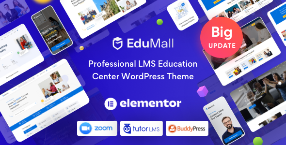 EduMall – Professional LMS Education Center WordPress Theme 1.0.0