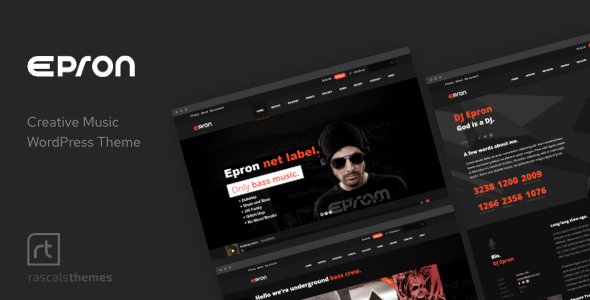 Epron – Music Theme for WordPress 1.0.0