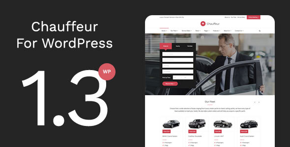 Chauffeur – Limousine, Transport And Car Hire WP Theme 1.0.0