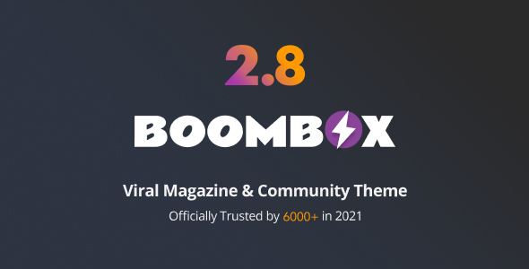 BoomBox 1.0.0 – Viral Magazine WordPress Theme