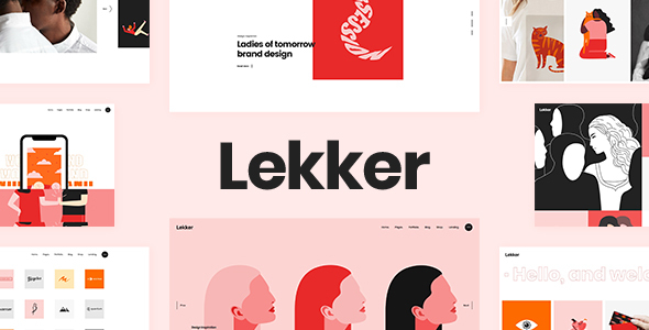 Lekker 1.0.0 – Portfolio WordPress Theme