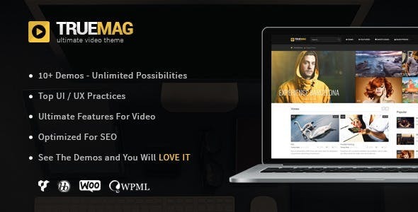 True Mag – WordPress Theme for Video and Magazine 8.1