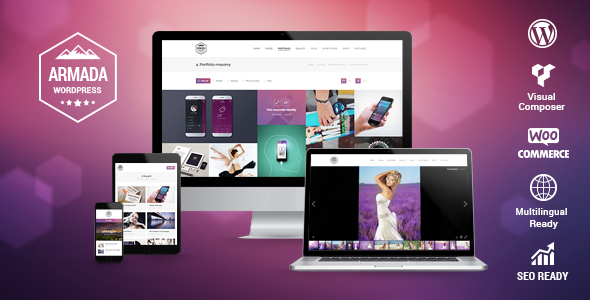 Armada 3.8 – Multifunction Photography WordPress Theme