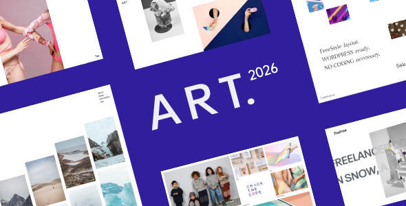 ART – Portfolio WordPress Theme 1.0.0