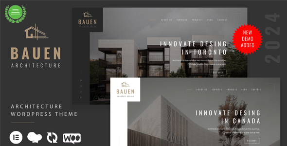 BAUEN – Architecture & Interior Elementor WordPress Theme 9.4.5