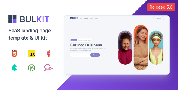 Bulkit – Saas Landing Pages 0.9.4