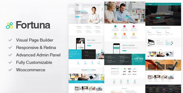 Fortuna 1.0.0 – Responsive Multi-Purpose WordPress Theme