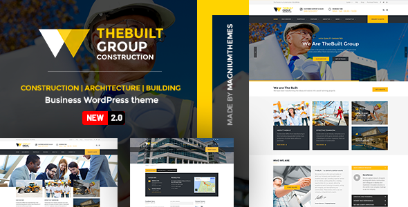 TheBuilt – Construction and Architecture WordPress theme 2.6.4