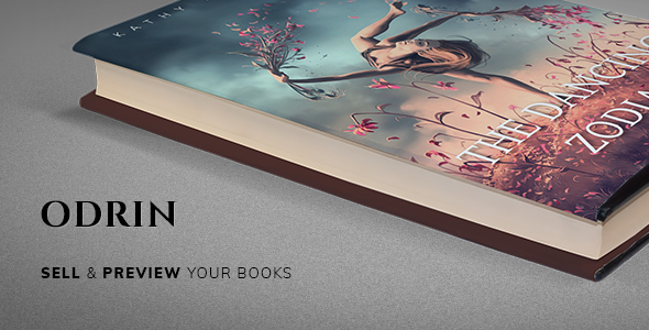 Odrin 1.0.0 – Book Selling WordPress Theme for Writers