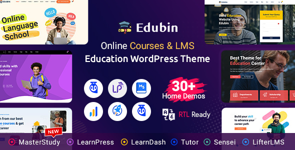 Edubin 9.5.13 – Education WordPress Theme