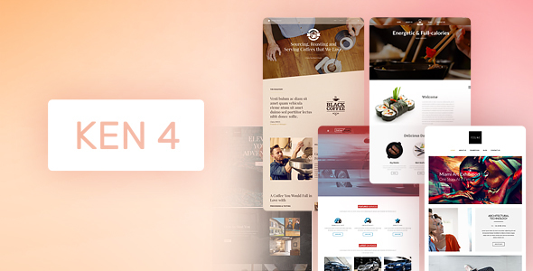 The Ken – Multi-Purpose Creative WordPress Theme 1.0.0