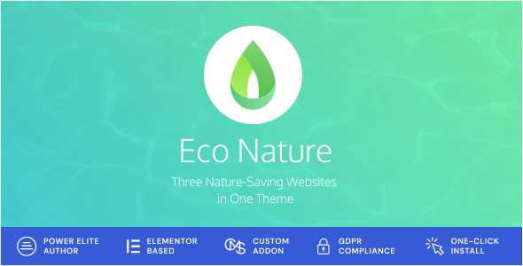Eco Nature 1.0.0 – Environment & Ecology WordPress Theme