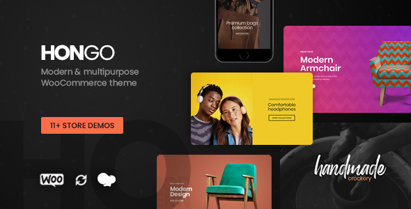 Hongo 10.5.2 – Modern & Multipurpose WooCommerce WordPress Theme