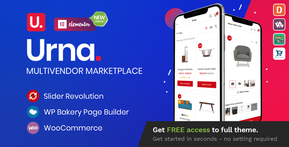 Urna – All-in-one WooCommerce WordPress Theme 1.0.0