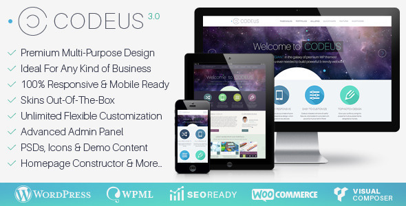Codeus 5.5 – Multi-Purpose Responsive WordPress Theme