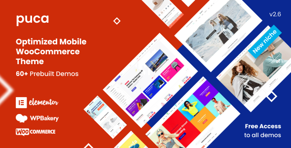 Puca 1.0.0 – Optimized Mobile WooCommerce Theme