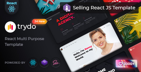 Trydo 1.0.0 – React Agency and React Portfolio Template