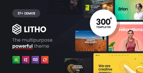 Litho – Multipurpose Elementor WordPress Theme 3.6