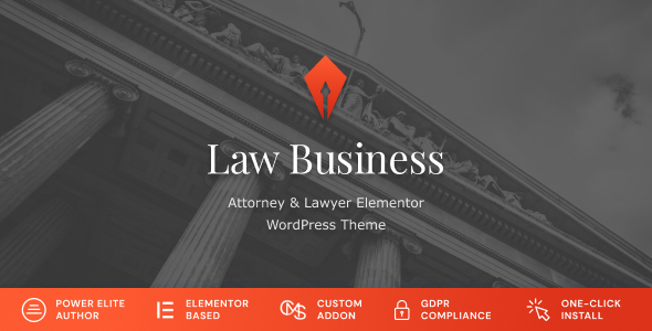LawBusiness – Attorney & Lawyer WordPress Theme 2.0.0