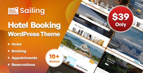 Sailing 1.0.0 – Hotel WordPress Theme