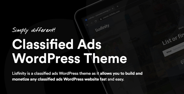 Lisfinity 1.0.0 – Classified Ads WordPress Theme
