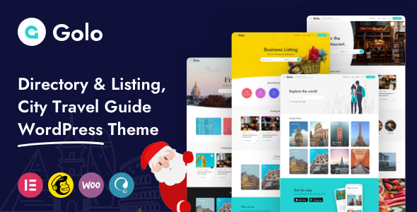 Golo 1.0.0 – Directory & Listing, Travel WordPress Theme