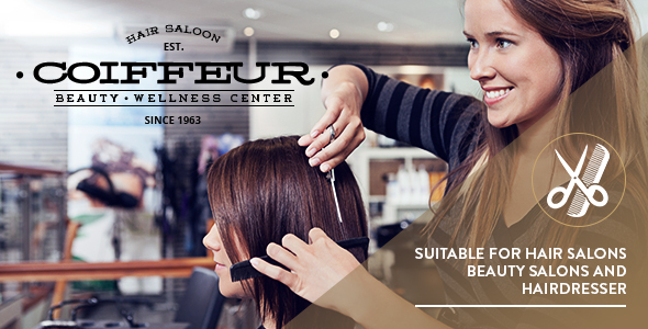 Coiffeur 1.0.0 – Hair Salon WordPress Theme