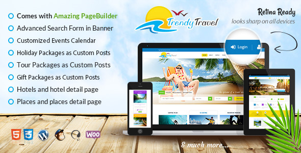 Trendy Travel WordPress 4.0