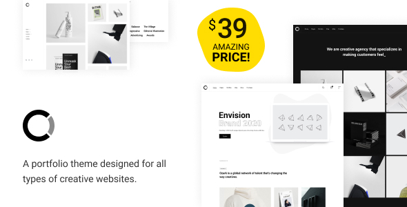 Ozark 3.27.7 – Minimal Portfolio WordPress Theme
