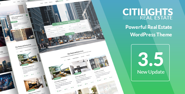 CitiLights – Real Estate WordPress Theme 1.0.0