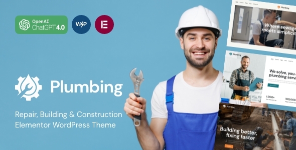 Plumbing 4.17.0 – Plumber and Handyman WordPress Theme