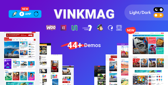 Vinkmag – AMP Newspaper Magazine WordPress Theme 4.2