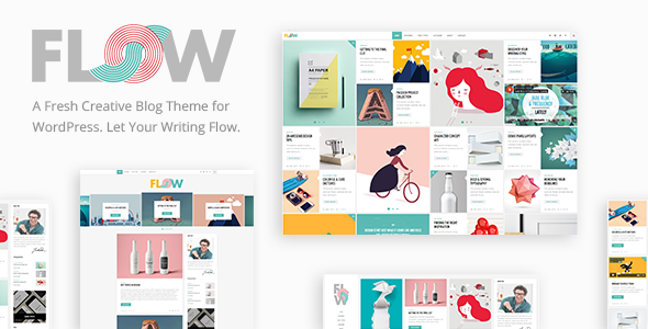 Flow 1.9 – Creative Blog WordPress Theme