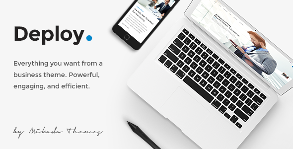 Deploy 2.5 – Consulting & Business WordPress Theme