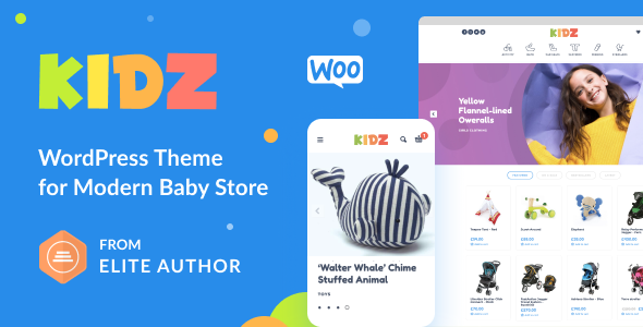 KIDZ 1.0.0 – Kids Store and Baby Shop Theme