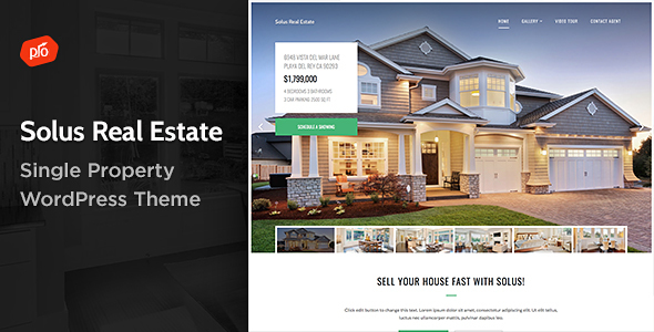 Solus – Single Property WordPress Theme 2.1
