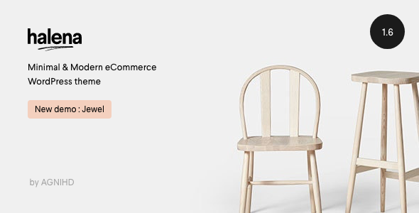 Halena 1.0.0 – Minimal & Modern eCommerce WordPress Theme