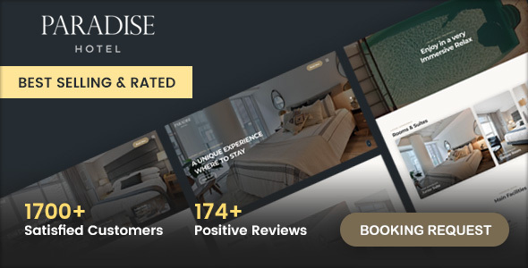 Responsive Paradise Hotel 1.0.0